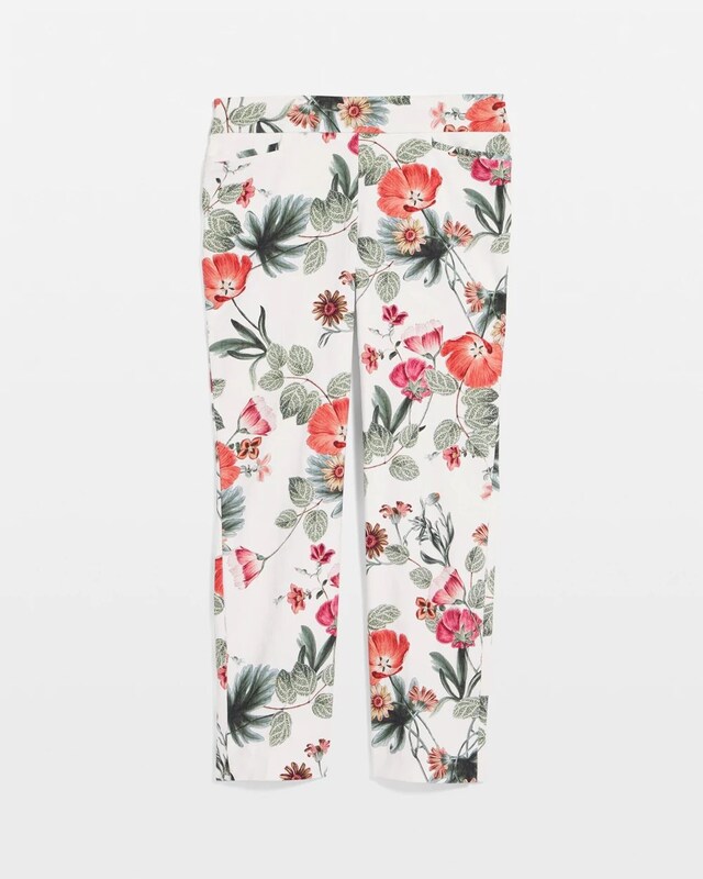 Brigitte Slub Cropped Pants - image 5